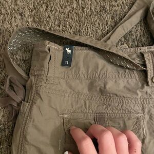 Abercrombie & Fitch Tan Mini Skirt